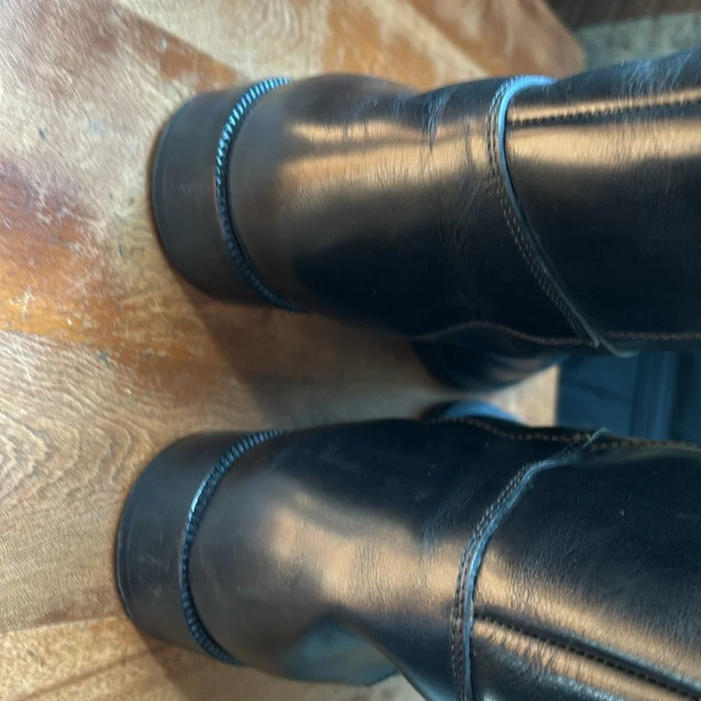 Sergio Rossi leather boots